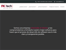 Tablet Screenshot of fktech.net